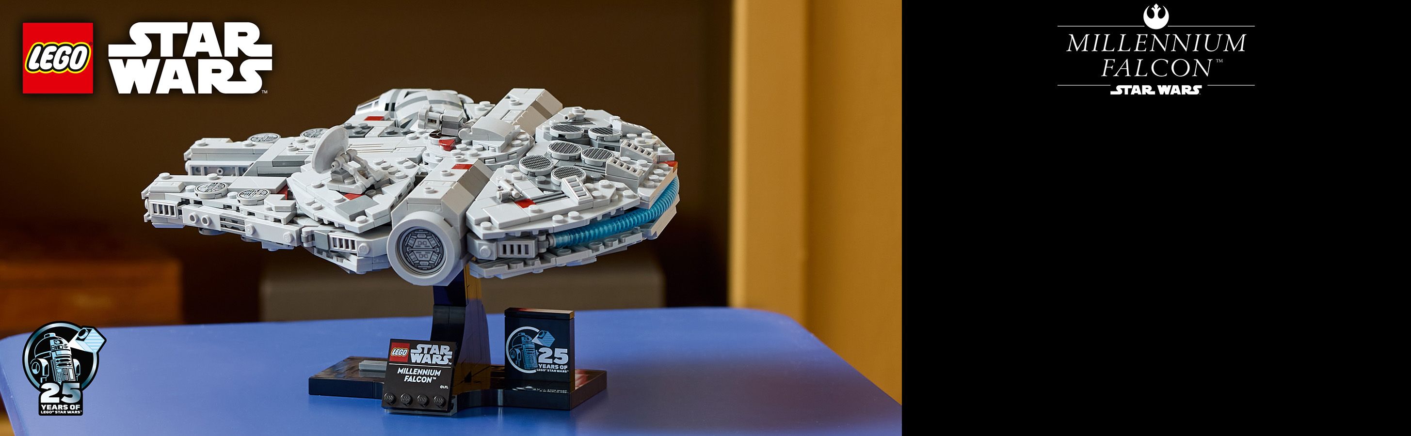 Veľkolepý zostaviteľný model Millennium Falcon™